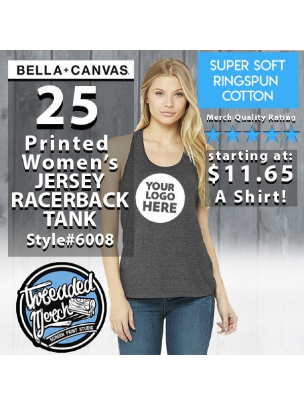 Custom Bella + Canvas Women's Racerback Tank Top
