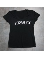 Versaucy Fresh - Women's V Neck - BLK