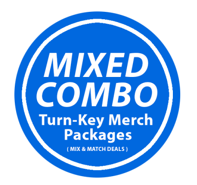 Combo Mixed Merch Packages
