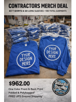 Contractor 50 Merch Package 