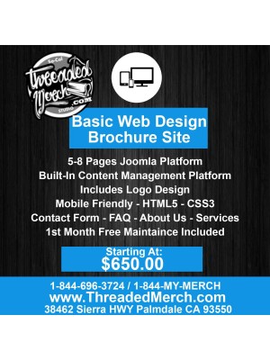 Basic Web Design - Brochure Site
