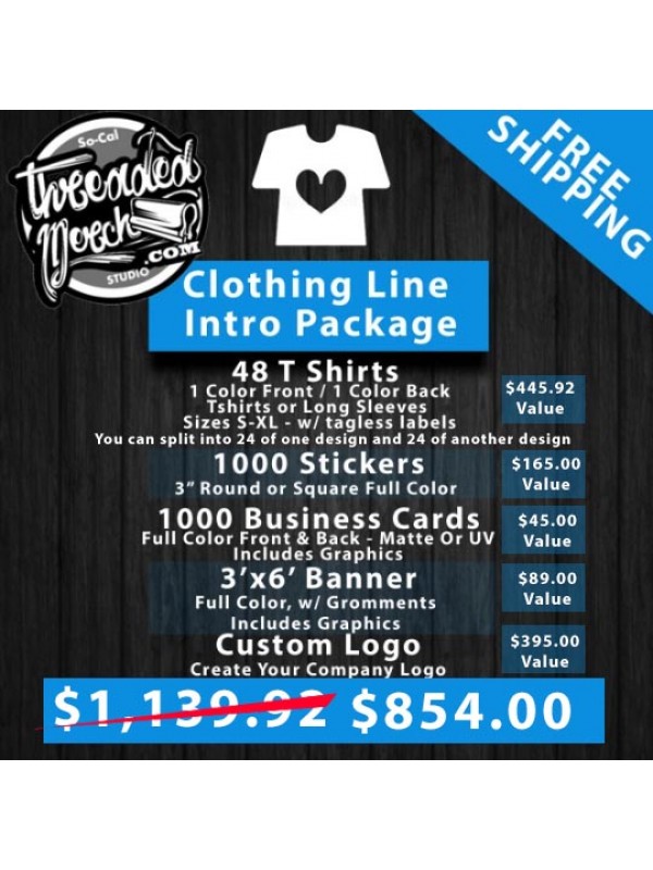Clothing Line Intro Package
